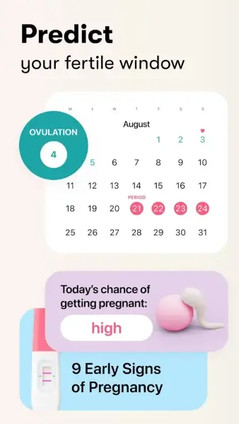 Mi calendario menstrual Flo MOD
