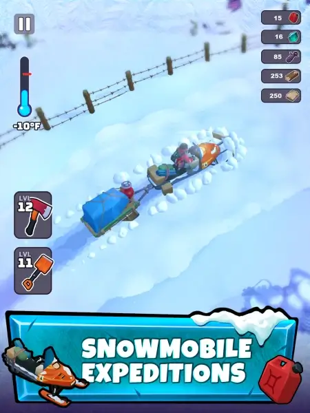Frost World - Snow Survival MOD