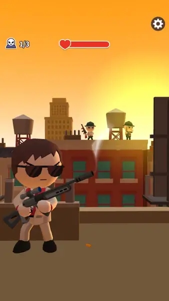 Mafia Sniper: Guerra de clanes MOD