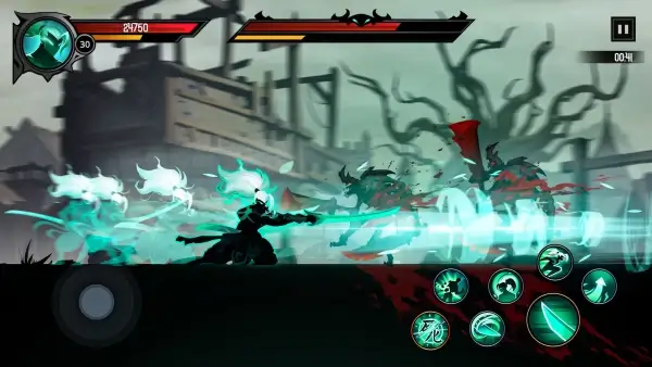 Shadow Knight: Juego de Ninja MOD