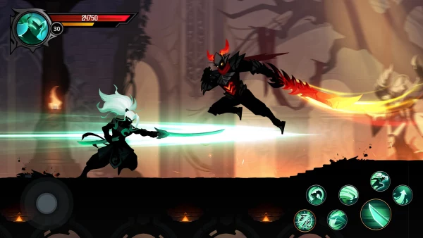Shadow Knight: Juegos De Ninja MOD