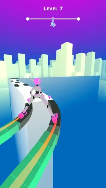 Sky Roller: Rainbow Skating MOD