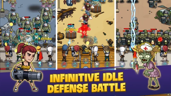 Zombie War Idle Defense Game MOD